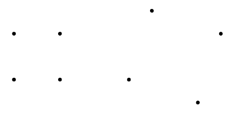 On the left is the starting square and on the right is after shifting the points.